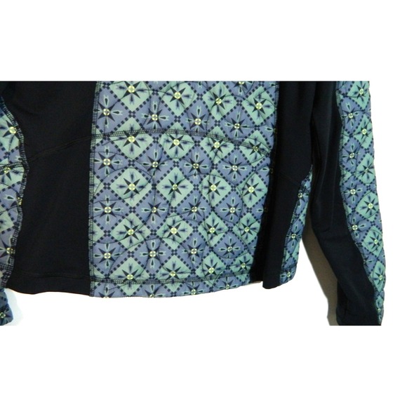 Kerrits GREEN Jacket Womens Medium Quilted Performance Equestrian Zip Pockets - Picture 8 of 12